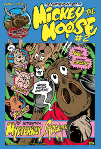 mickey the moose comic book 2 cover