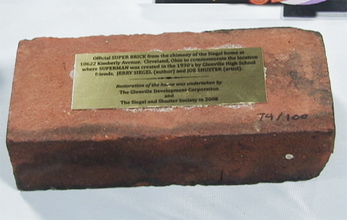 Brick From Siegel Shuster Society